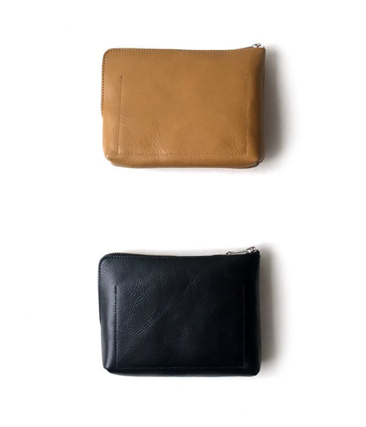 MHL./BASIC LEATHER POUCH (M)