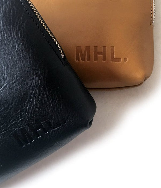 MHL./BASIC LEATHER POUCH (M)