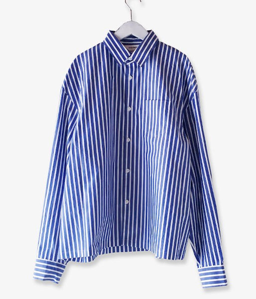 DIGAWEL/FRINGE SHIRT (BLOCK STRIPE)