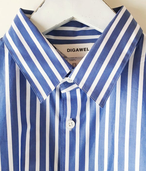DIGAWEL/FRINGE SHIRT (BLOCK STRIPE)
