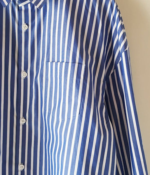 DIGAWEL/FRINGE SHIRT (BLOCK STRIPE)