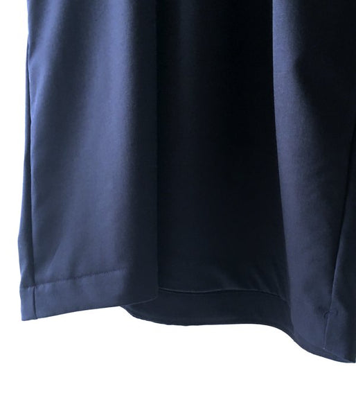 holk/NO COLLER DRESS (NAVY)