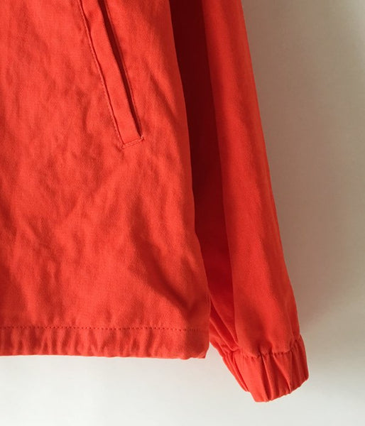 DESCENDANT/PE TWILL JACKET (ORANGE)