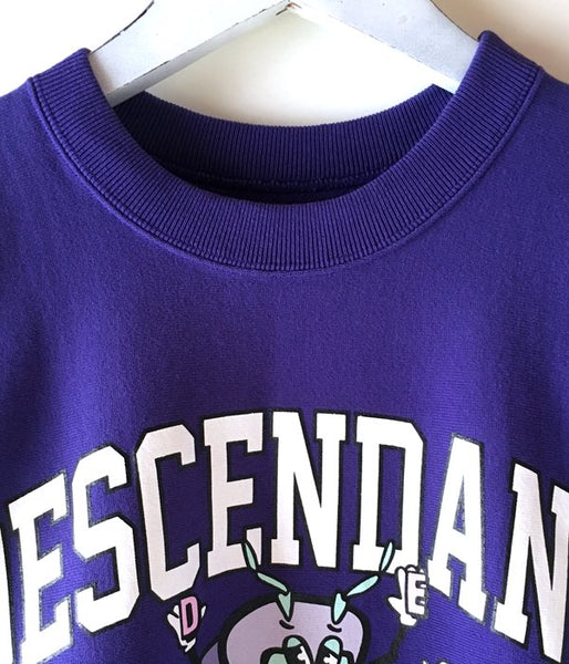 DESCENDANT/CRUSTER CREW NECK SWEATSHIRT 01 (PURPLE)