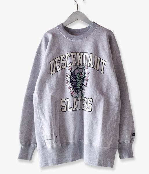 DESCENDANT/CRUSTER CREW NECK SWEATSHIRT 01 (GRAY)