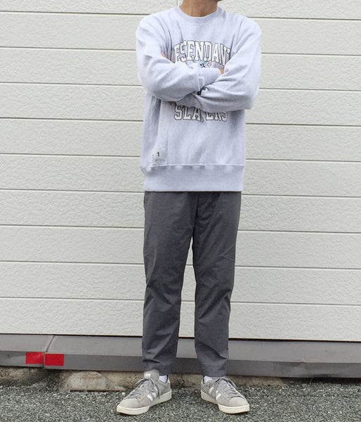 DESCENDANT/CRUSTER CREW NECK SWEATSHIRT 01 (GRAY)