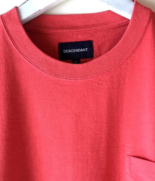 DESCENDANT/CACHAOT CREW NECK SS 02 (RED)