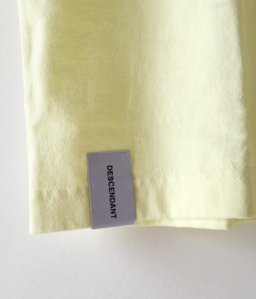 DESCENDANT/CACHAOT CREW NECK SS 02 (YELLOW)