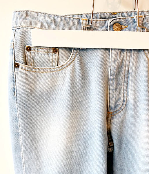 MM6 MAISON MARGIELA/FLARED DENIM PANTS(LIGHTBLUE)