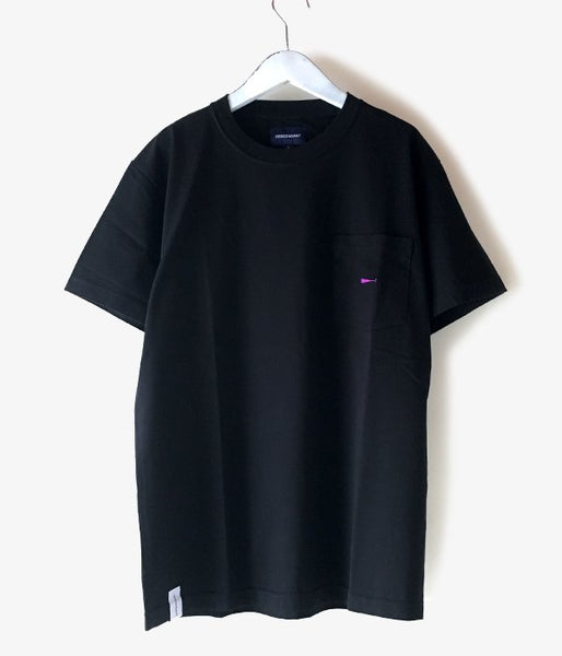 DESCENDANT/CACHAOT CREW NECK SS 01 (BLACK)