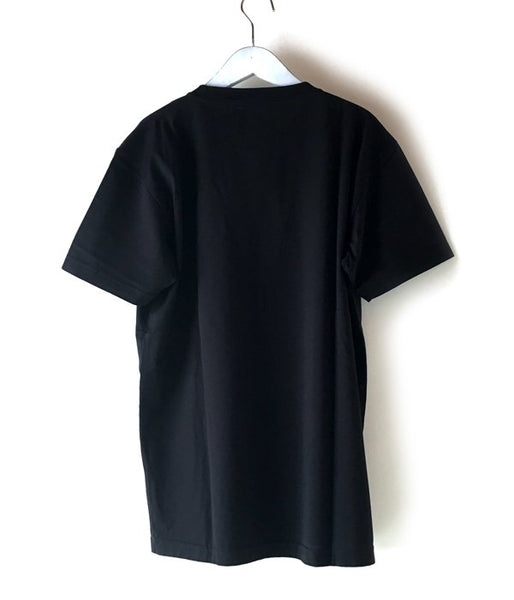 DESCENDANT/CACHAOT CREW NECK SS 01 (BLACK)