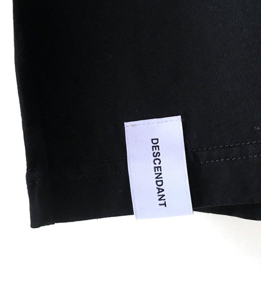 DESCENDANT/CACHAOT CREW NECK SS 01 (BLACK)