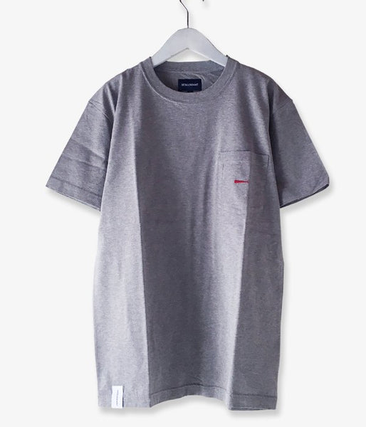 DESCENDANT/CACHAOT CREW NECK SS 01 (GRAY)