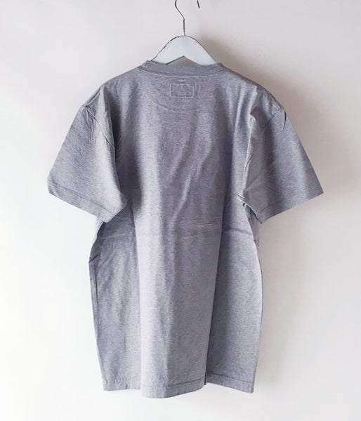 DESCENDANT/CACHAOT CREW NECK SS 01 (GRAY)