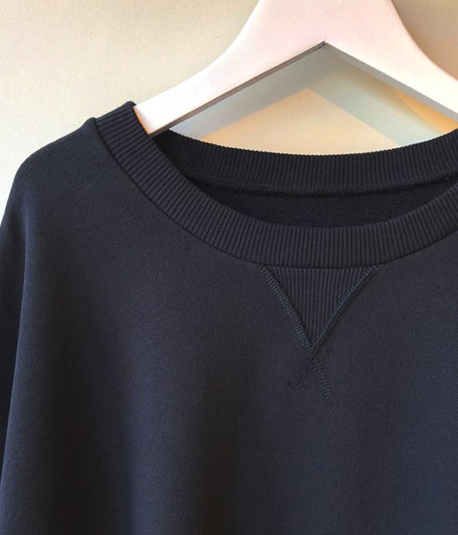 MM6 MAISON MARGIELA/COTTON SWEATSHIRT(BLACK)