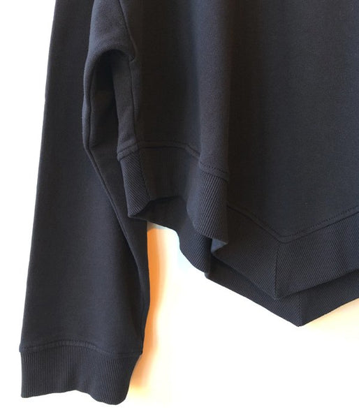 MM6 MAISON MARGIELA/COTTON SWEATSHIRT(BLACK)