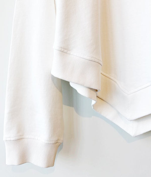 MM6 MAISON MARGIELA/COTTON SWEATSHIRT(WHITE)