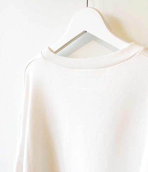 MM6 MAISON MARGIELA/COTTON SWEATSHIRT(WHITE)