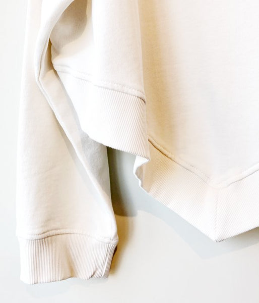 MM6 MAISON MARGIELA/COTTON SWEATSHIRT(WHITE)