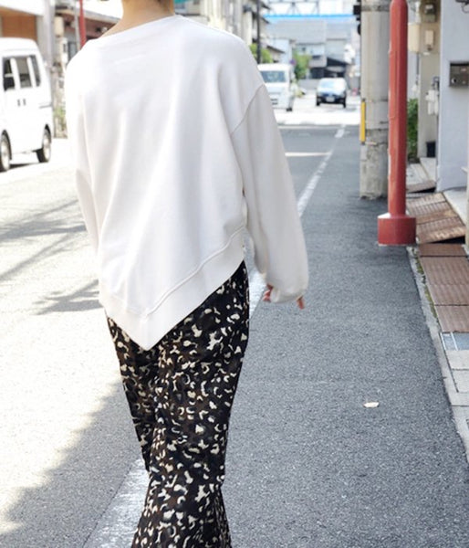 MM6 MAISON MARGIELA/COTTON SWEATSHIRT(WHITE)