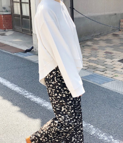 MM6 MAISON MARGIELA/COTTON SWEATSHIRT(WHITE)