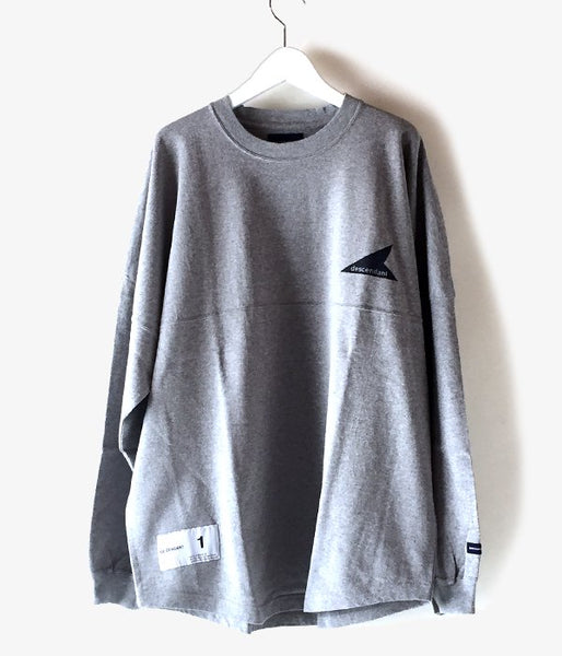 DESCENDANT/CETUS JERSEY LS (HEATHER GRAY)