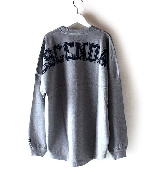 DESCENDANT/CETUS JERSEY LS (HEATHER GRAY)