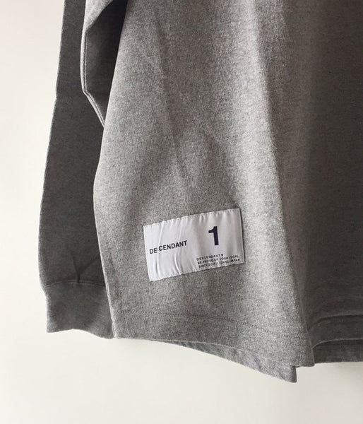 DESCENDANT/CETUS JERSEY LS (HEATHER GRAY)