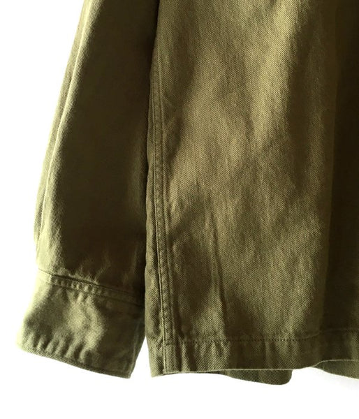 MHL./LIGHT COTTON TWILL SHIRTS (KHAKI)