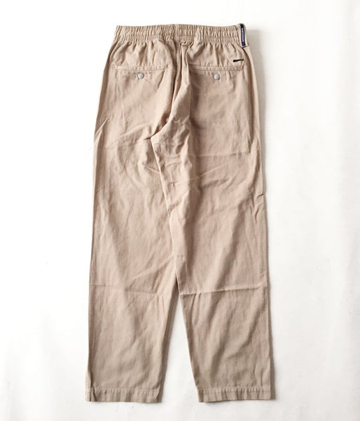 DESCENDANT/SHORE TWILL PANTS (BEIGE)
