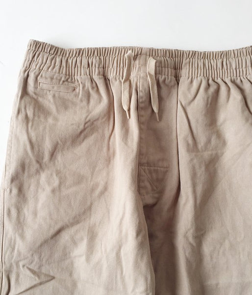DESCENDANT/SHORE TWILL PANTS (BEIGE)