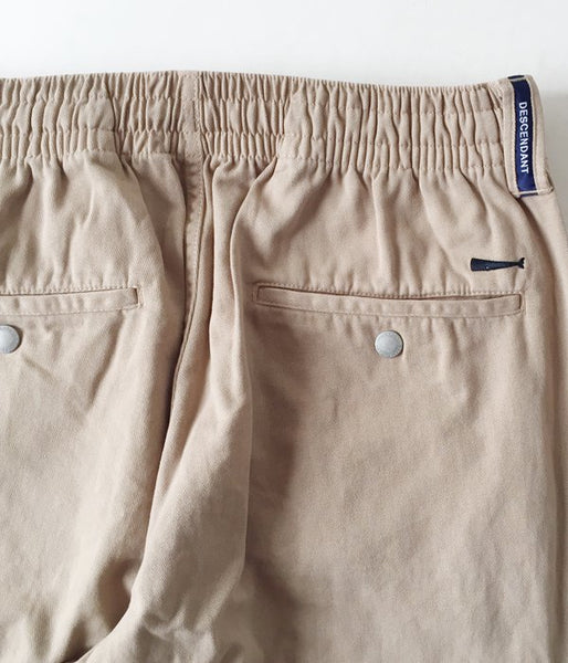 DESCENDANT/SHORE TWILL PANTS (BEIGE)
