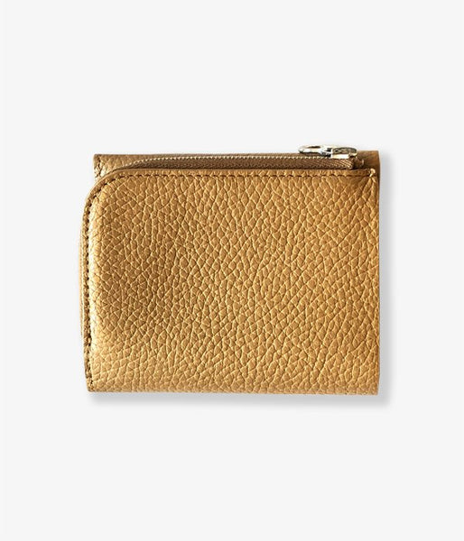 Aeta/PEBBLE GRAIN LEATHER WALLET TypeA (BEIGE)
