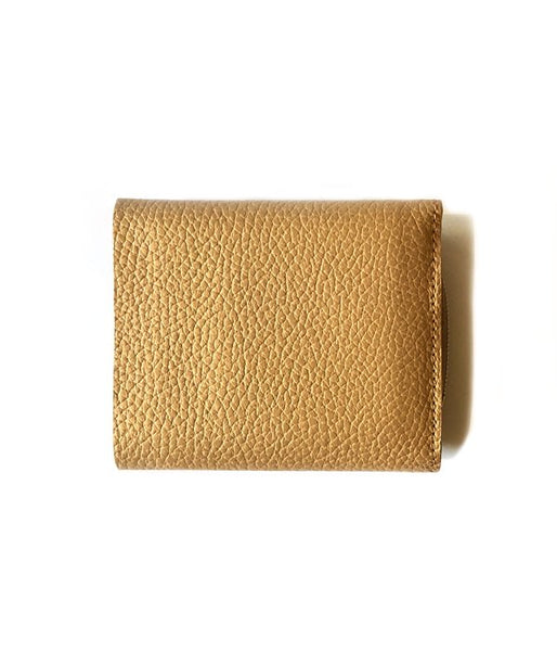 Aeta/PEBBLE GRAIN LEATHER WALLET TypeA (BEIGE)
