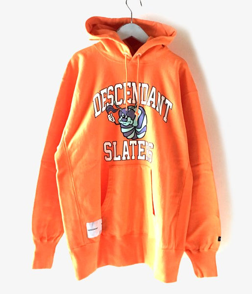 DESCENDANT/CRUSTAR HOODED SWEATSHIRT (ORANGE)