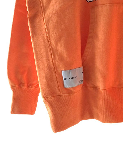 DESCENDANT/CRUSTAR HOODED SWEATSHIRT (ORANGE)
