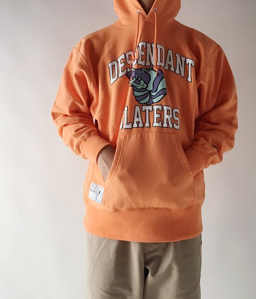 DESCENDANT/CRUSTAR HOODED SWEATSHIRT (ORANGE)