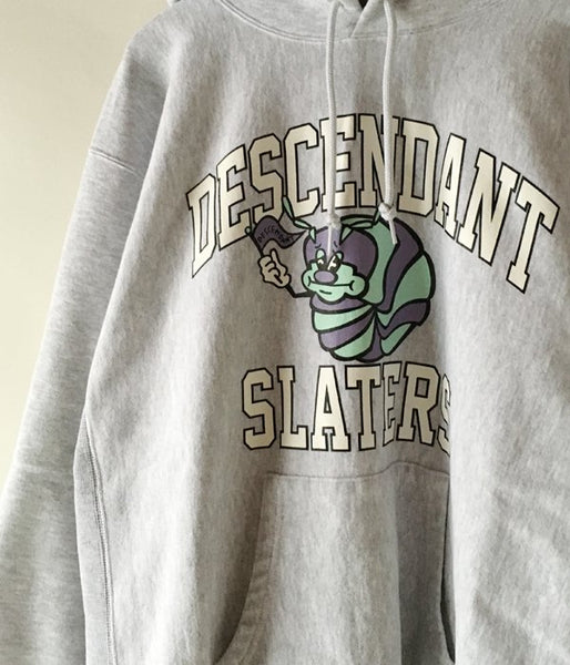 DESCENDANT/CRUSTAR HOODED SWEATSHIRT (GRAY)