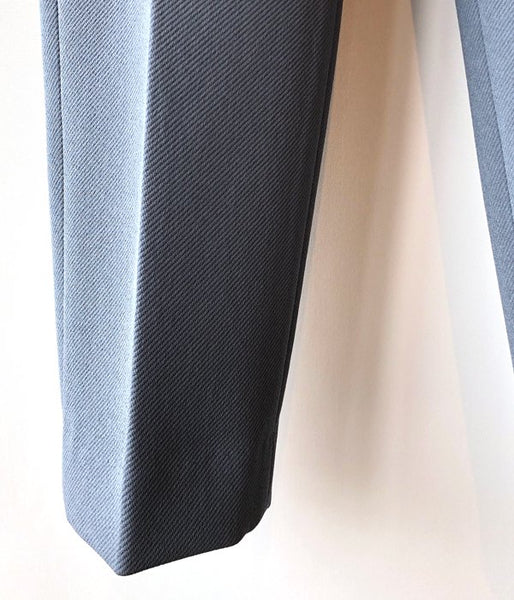 PHEENY/TWILL 1TUCK TAPERED SLACKS(BLUE)