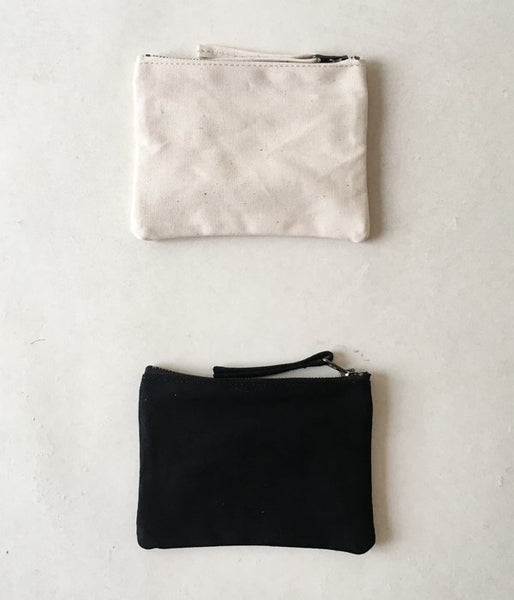 MHL./BASIC COTTON CANVAS POUCH (S)