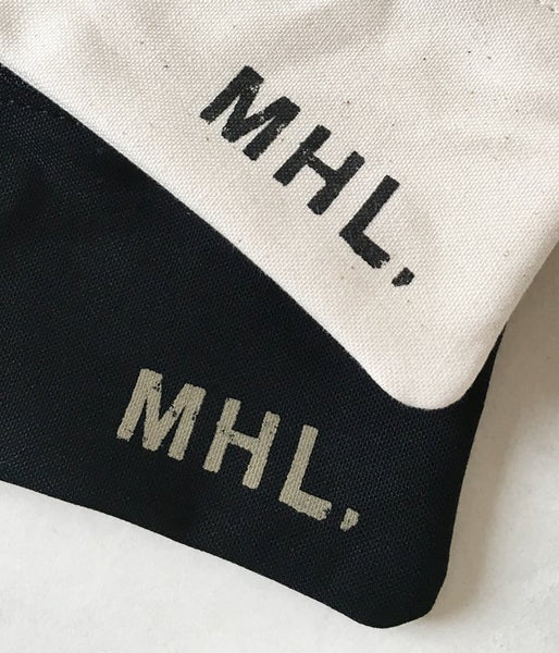 MHL./BASIC COTTON CANVAS POUCH (S)