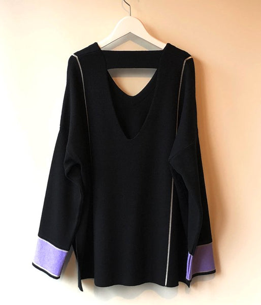 TAN/V/N LINE PO (BLACK)