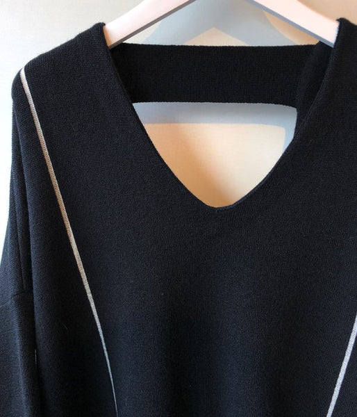 TAN/V/N LINE PO (BLACK)