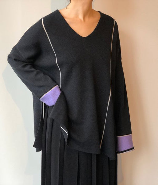 TAN/V/N LINE PO (BLACK)