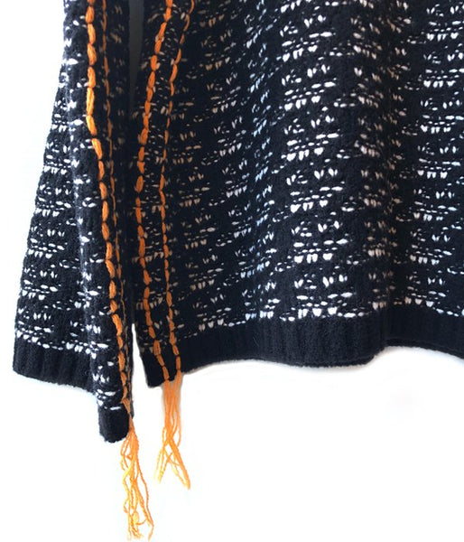 TAN/TURTLE-NECK SIDE STITCH PO (BLACK)