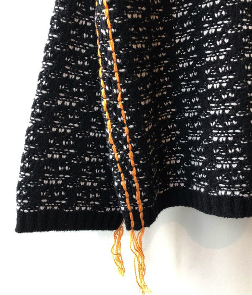 TAN/TURTLE-NECK SIDE STITCH PO (BLACK)