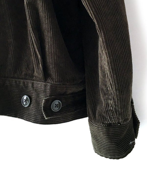 DESCENDANT/PE CORDUROY JACKET (OLIVE DRAB)