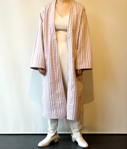 WRYHT/REVERSIVLE QUILT GAWN(CORAL)