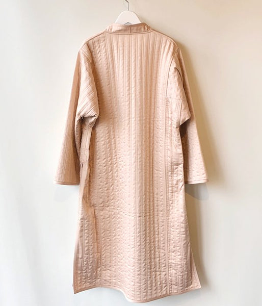 WRYHT/REVERSIVLE QUILT GAWN(CORAL)