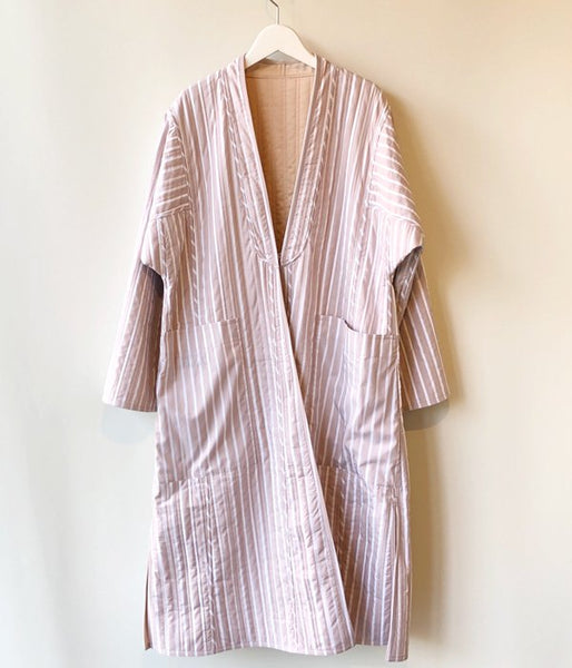 WRYHT/REVERSIVLE QUILT GAWN(CORAL)